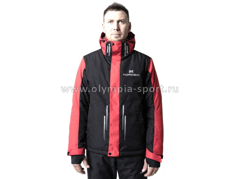 Куртка горнолыжная Nordski Extreme Black/Red