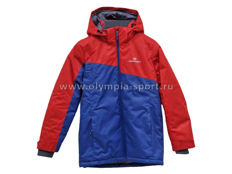 Куртка утепленная Nordski Jr.Active True Blue/Red J396057