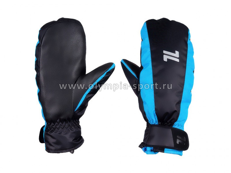 Варежки Nordski Arctic Black/Blue Membrane