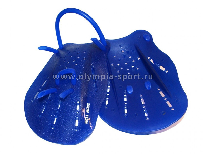 Лопатки для плавания Swim Team S-HS-S (синий)