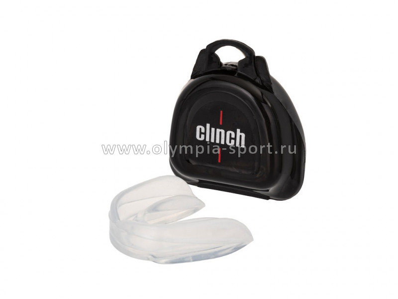 Капа одночелюстная Clinch Olimp Single Layer Mouthguard прозрачная р.Junior