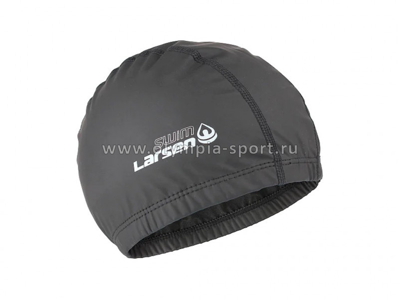 Шапочка для плавания Larsen Swim PU100 черная