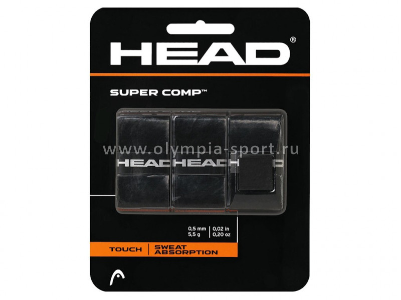 Намотки тонкие Head Super Comp (черн) 285088