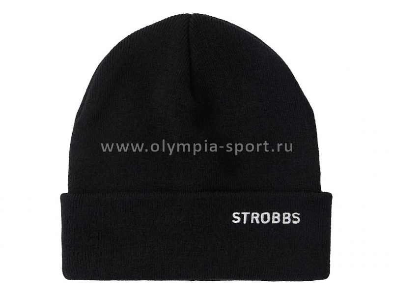 Шапка мужская Strobbs M005-3 б/р черный