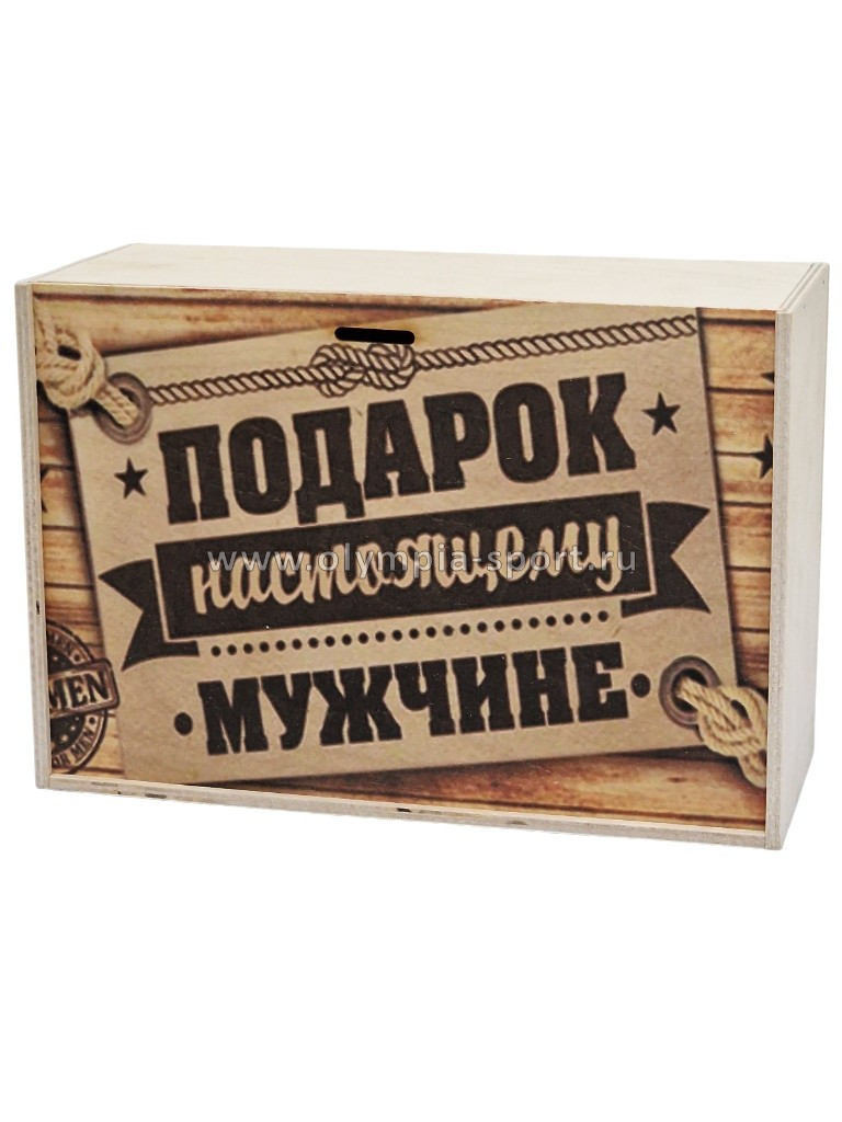 Коробка подарочная деревянная 30*12*20 см