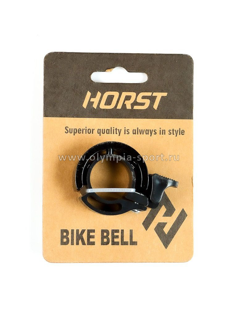 Звонок вертикальный алюм./пласт. D=37мм черный