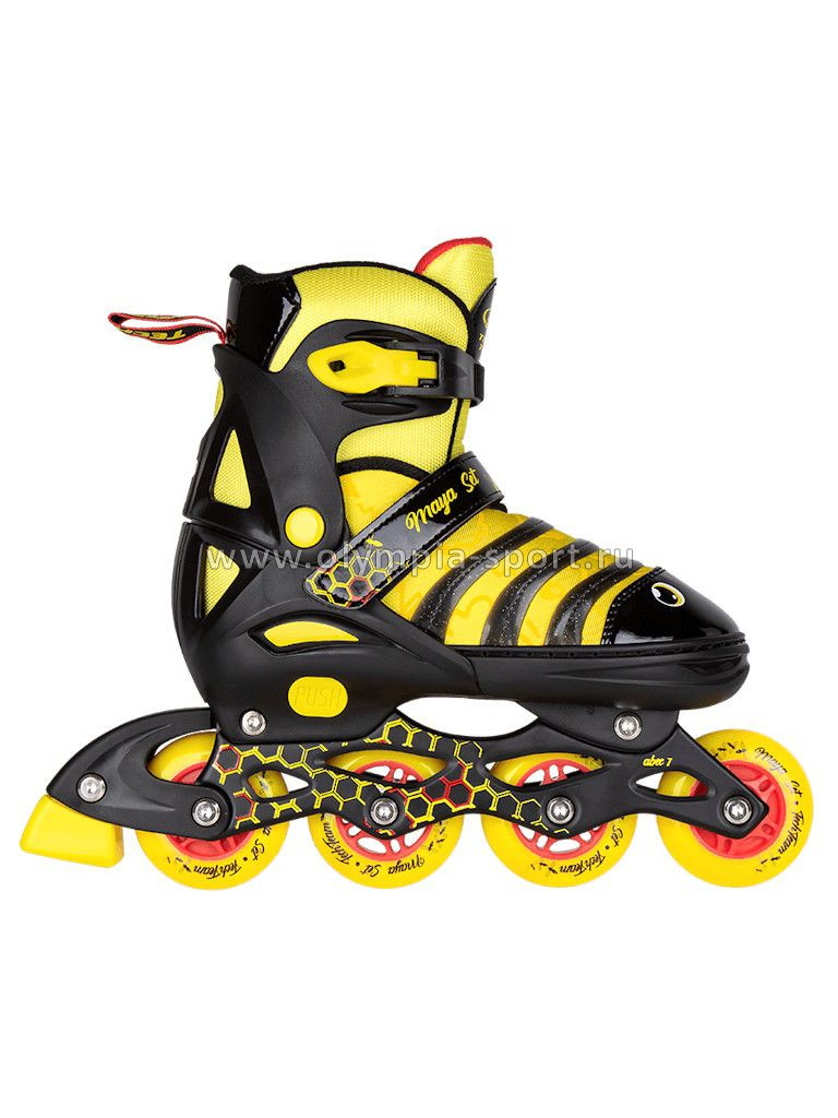 Набор TT Maya Set (коньки, защита, шлем) цв.черный p.30-33 (S)