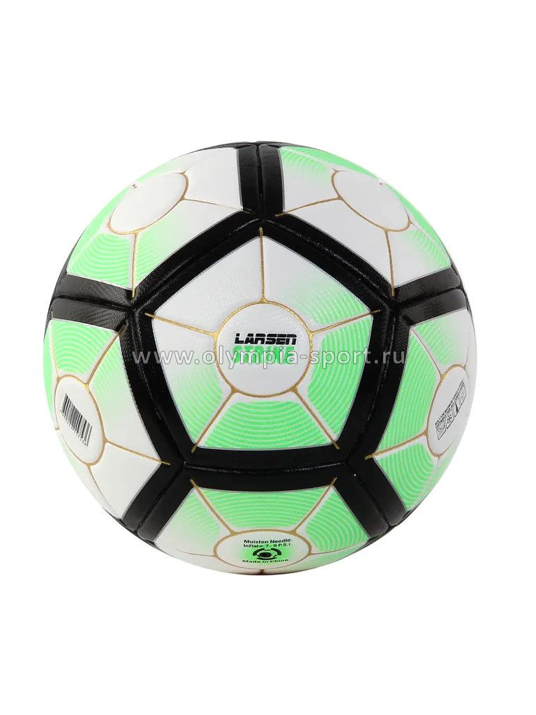 Мяч футбольный Larsen Strike Green FB5012