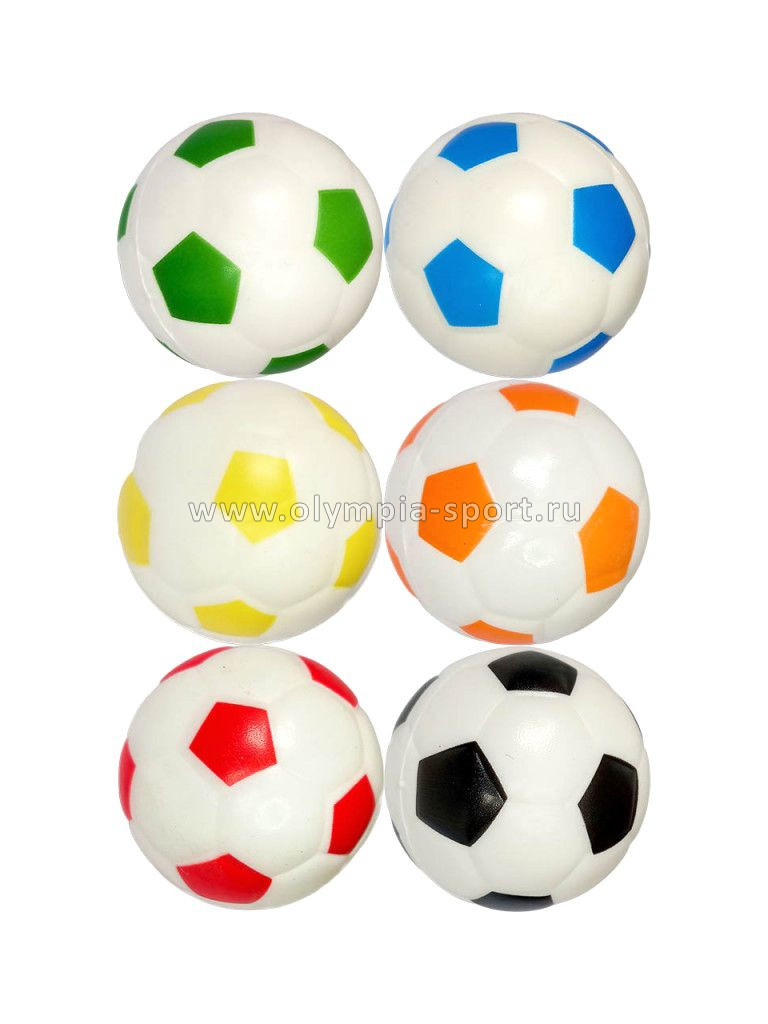 Эспандер кистевой мяч ПУ 6,3см (футбол) E41794