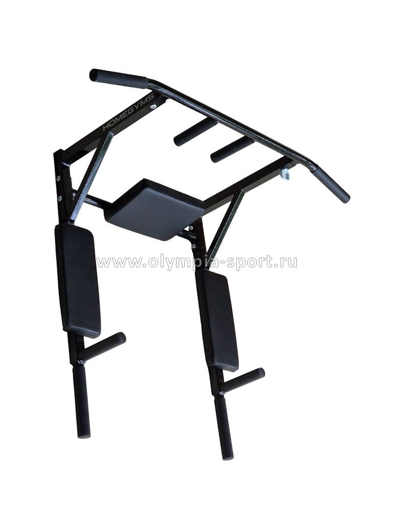 Тренажер Турник-брусья-пресс (3 в 1) Стандарт (черный)