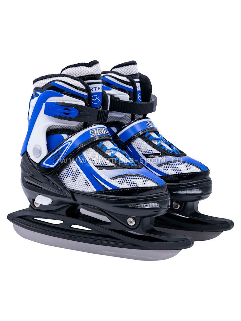 Коньки ледовые раздвижные Virtey SIMBA BW-122