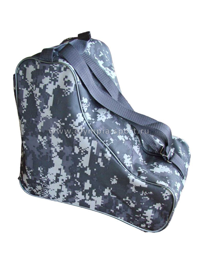 Сумка для коньков Цифровой камуфляж SM281 (серый)