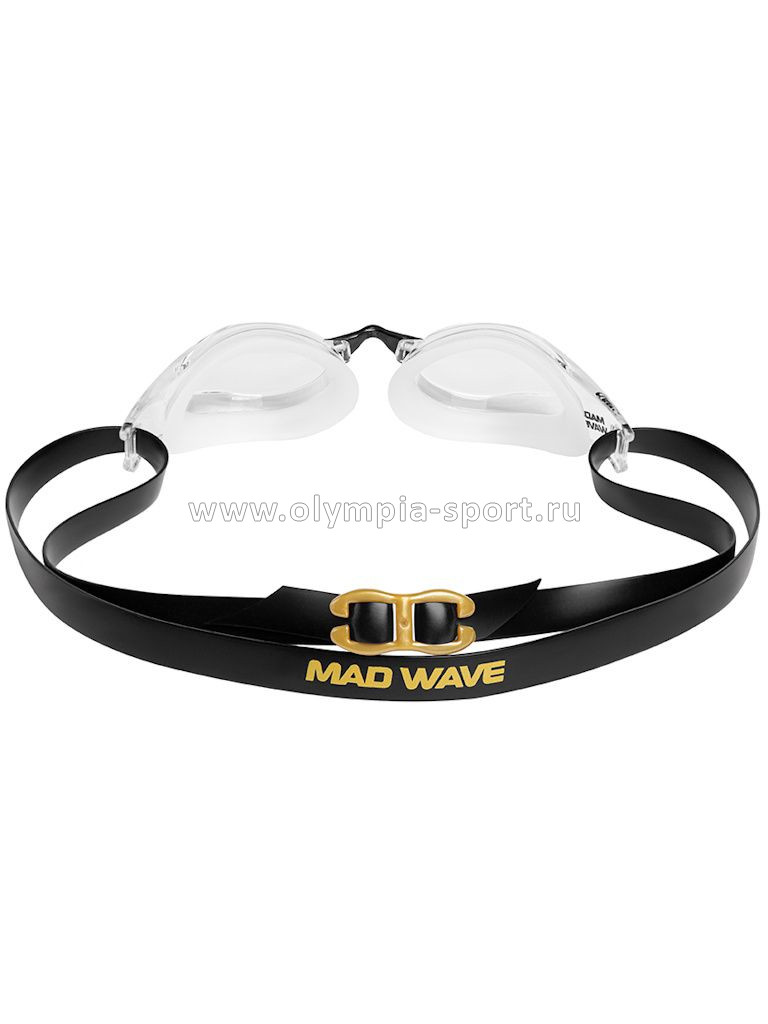 Очки для плавания стартовые Mad Wave Forward, Black