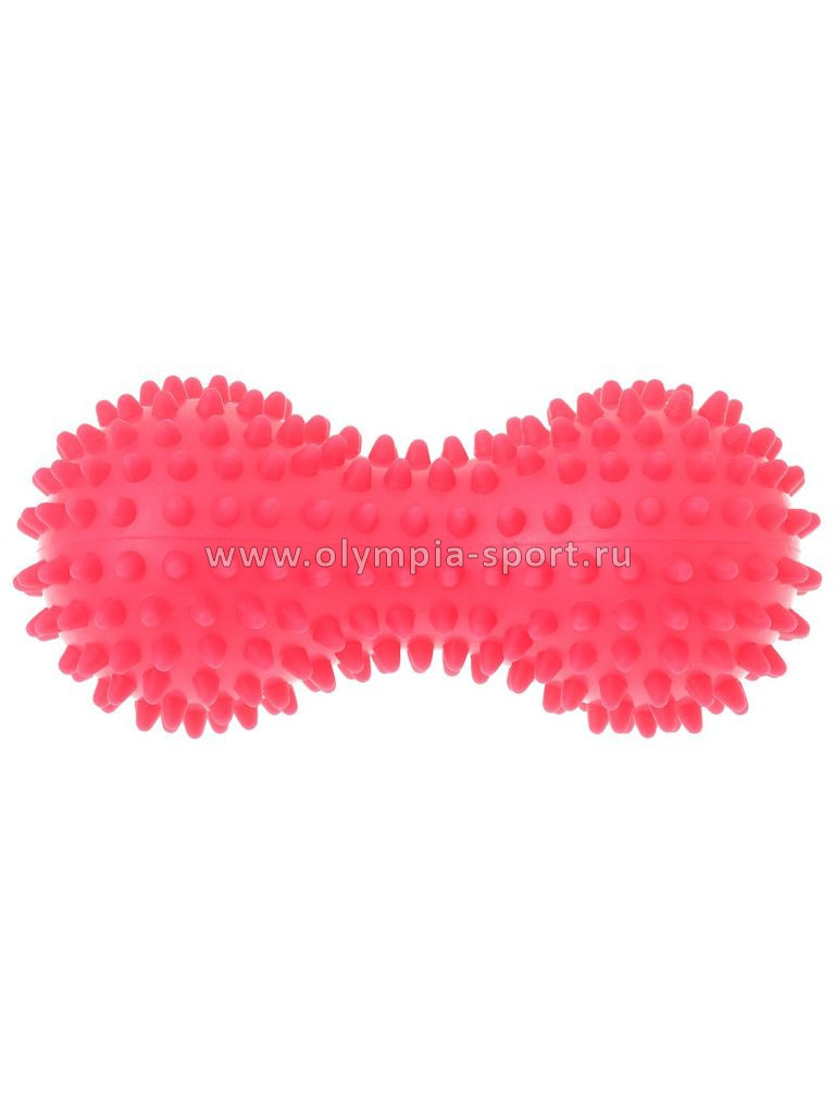 Мяч массажный ONLYTOP, двойной 15см