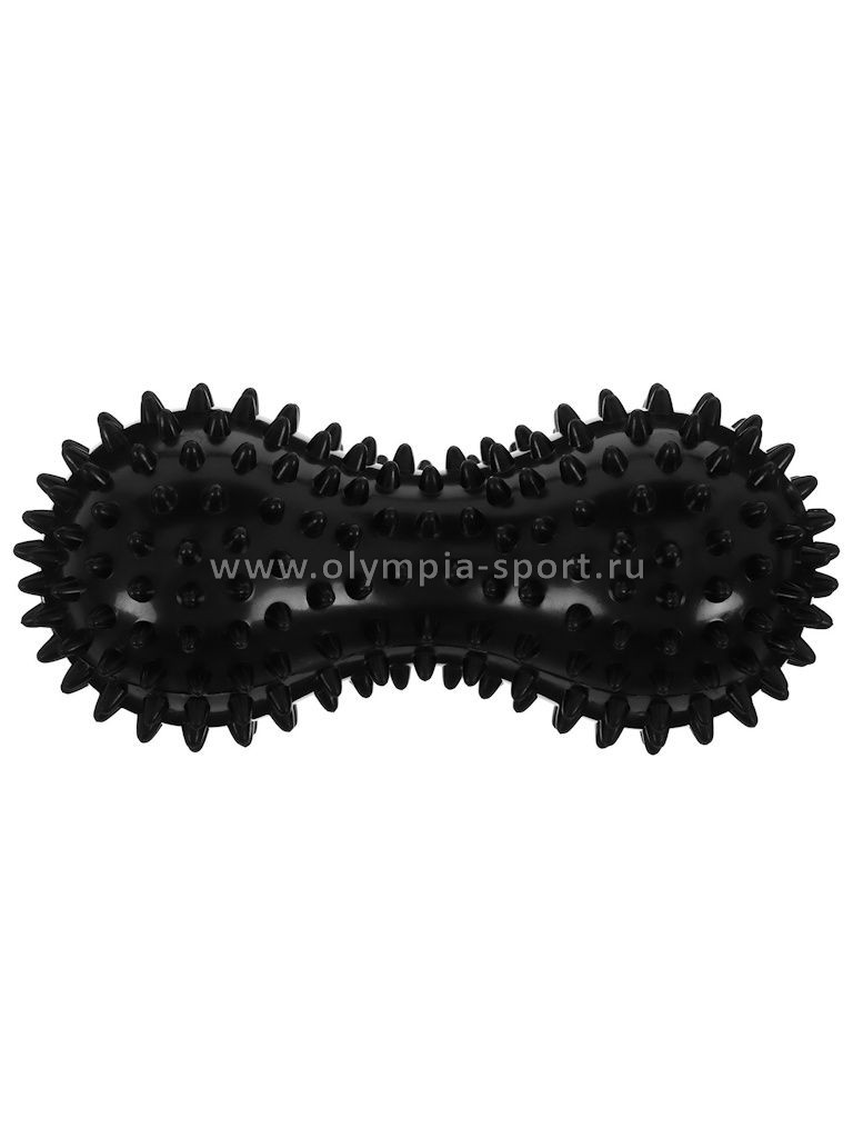 Мяч массажный ONLYTOP, двойной 15см