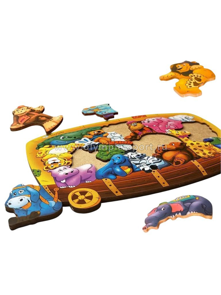 Пазл деревянный 01085 Цирк